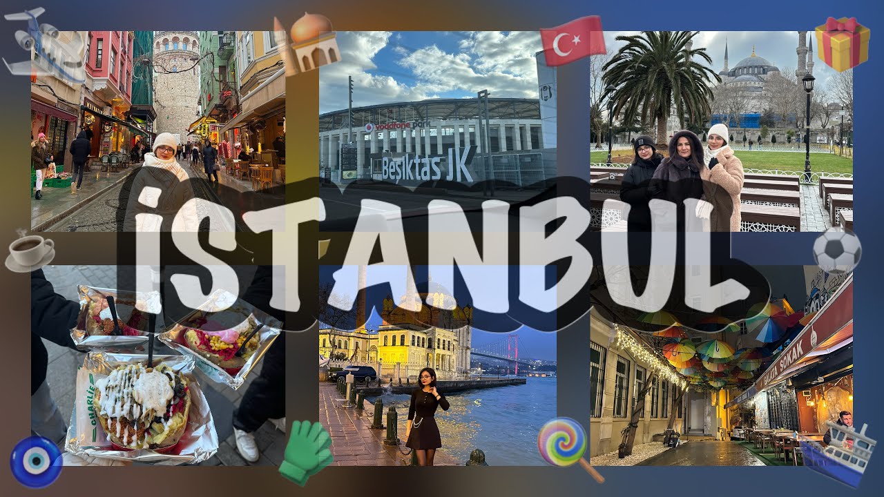 istanbulda 1 həftə | gözəl mənzərələr və soyuq 🥘🏰🌧️