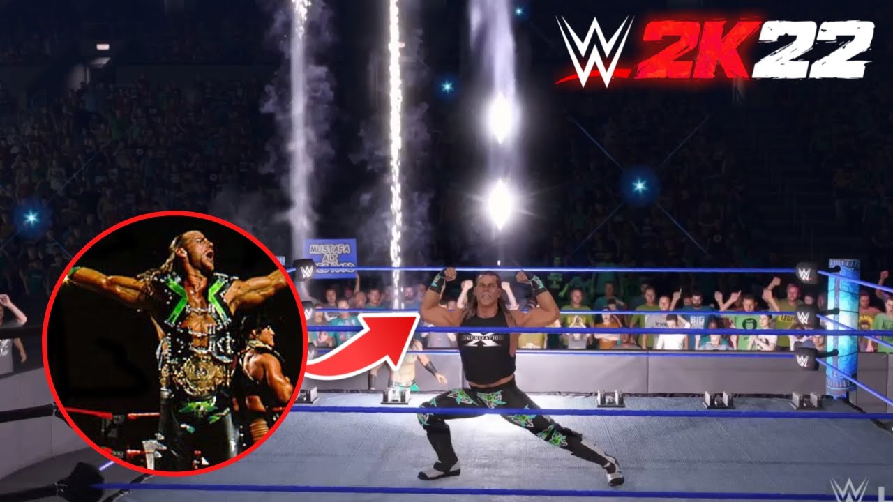 HOW TO PLAY AS DX HBK IN WWE2K22 *HIDDEN DX MUSIC INCLUDED*