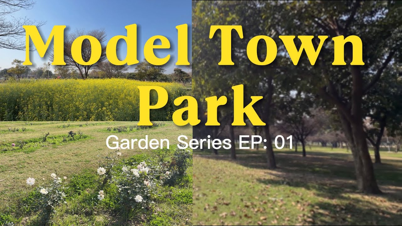 Garden Series EP:01 Model Town Park Lahore Punjab Pakistan 🇵🇰 Subscribe my Channel for More 