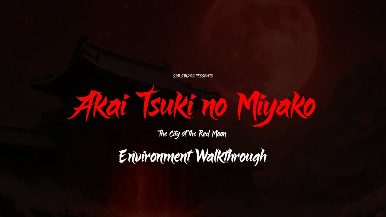 Akai Tsuki no Miyako Walkthrough | Environment Design | School of Design IIT Jodhpur