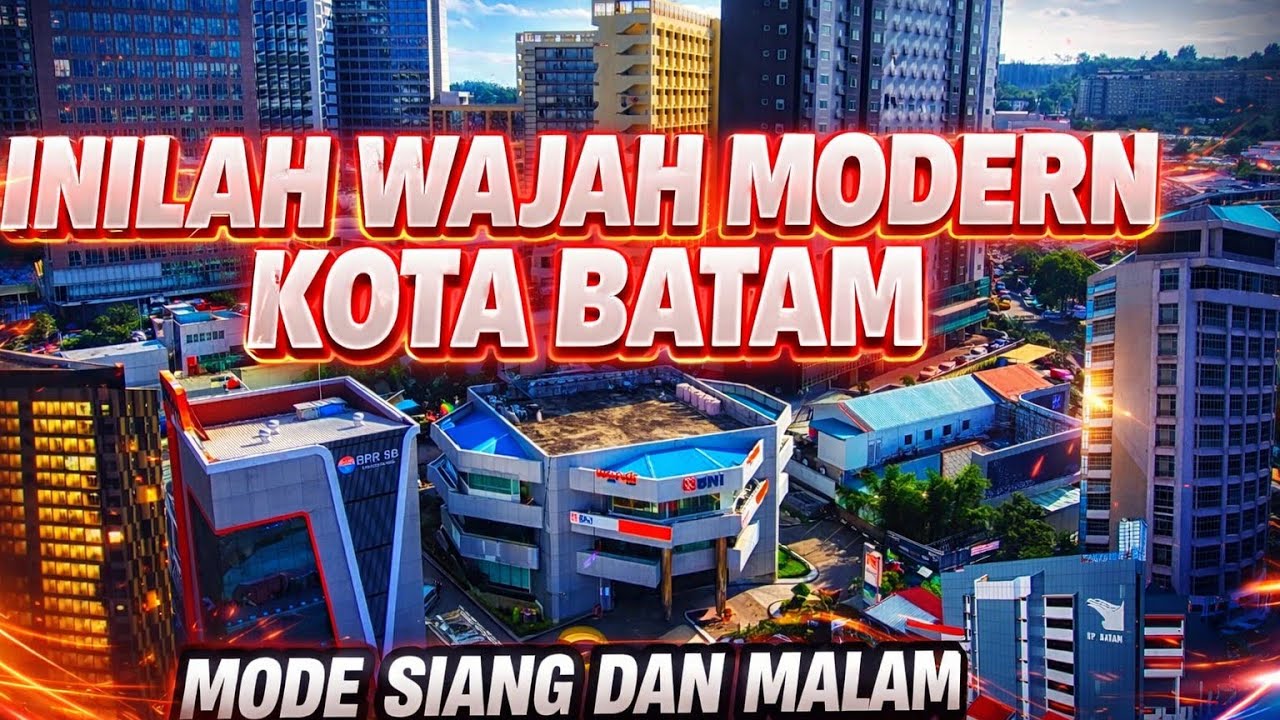 Batam Kota Baru Modern | Pesona Siang Hari & Gemerlap Malam