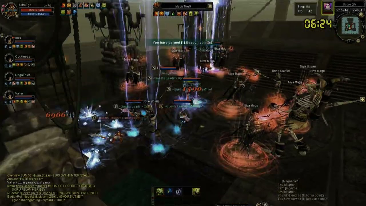 SroTime Cap 80 Arena Random Lv 70++