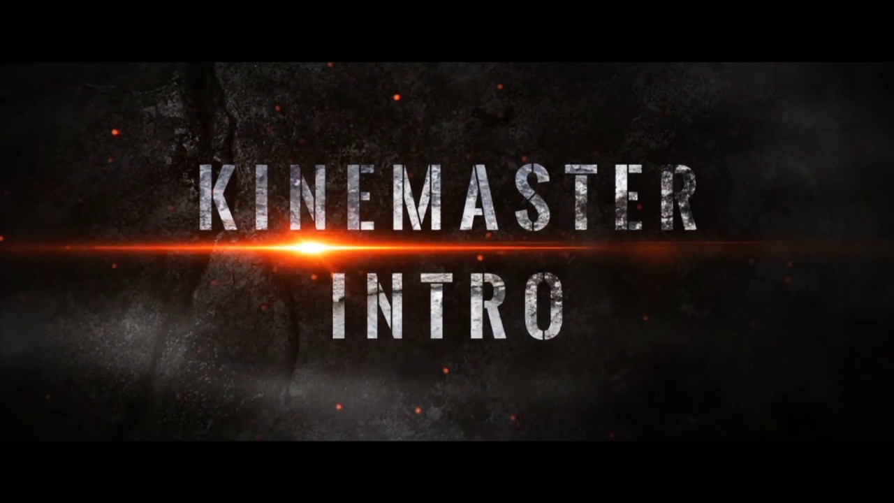How To Make A Cinematic Intro In Kinemaster | Kinemaster cinematic title intro making tutorial