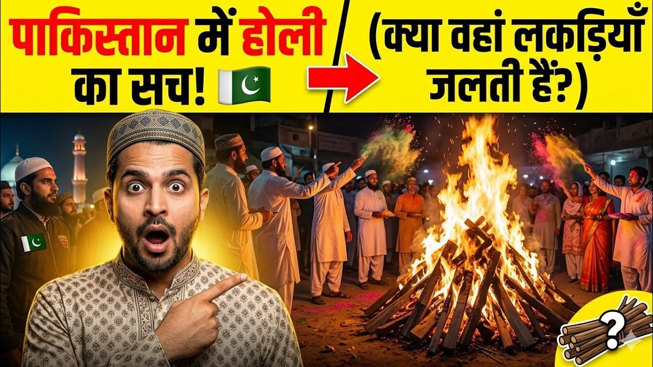Holi in Pakistan: क्या पाकिस्तान में भी होता है होलिका दहन? सच जानकर हैरान रह जाएंगे!