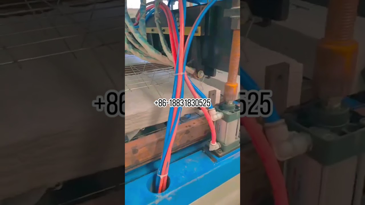 Full automatic 3D panel wire mesh fence welding machine +Integrated board wire insertion machine