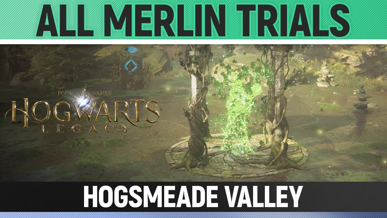 Hogwarts Legacy - All Merlin Trials - Hogsmeade Valley