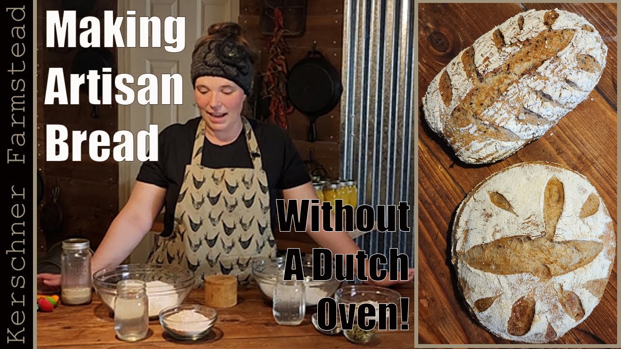 How to Make Artisan Bread Without a Dutch Oven!