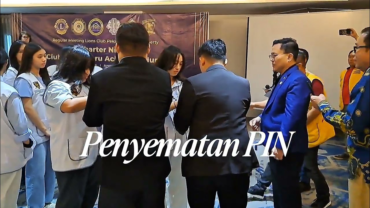 Pelantikan & Sumpah Jabatan Charter Night Leo Club Pekanbaru Achievers Humanity 17 Jan 26 (Part 3-5)