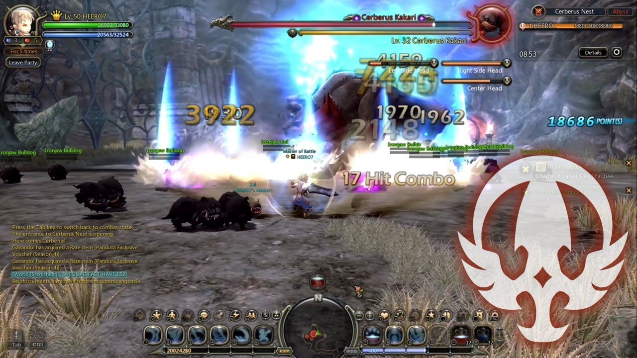 Dragon Nest Classic : Cerberus Nest (Moonlord Solo)