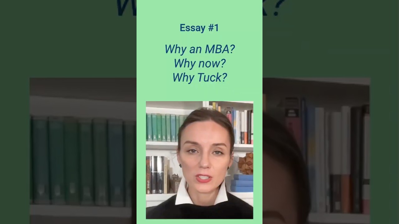 What Tuck Admissions Is Testing in Your MBA Essays