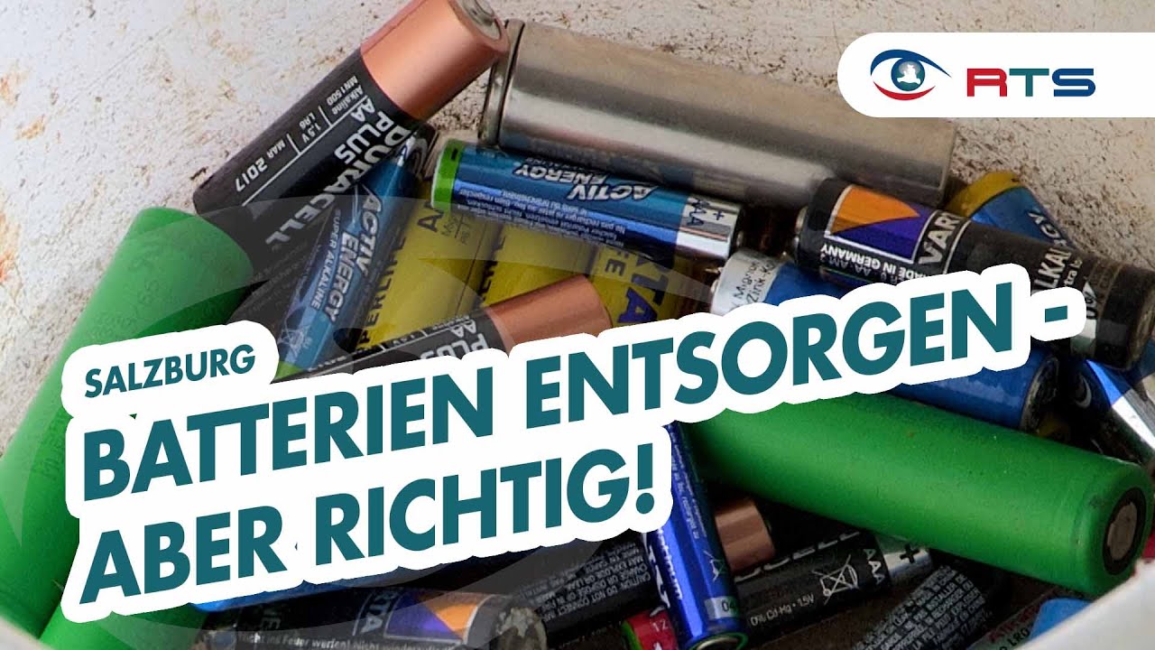 Batterierecycling und Co.: Was im Restm&uuml;ll nichts zu suchen hat