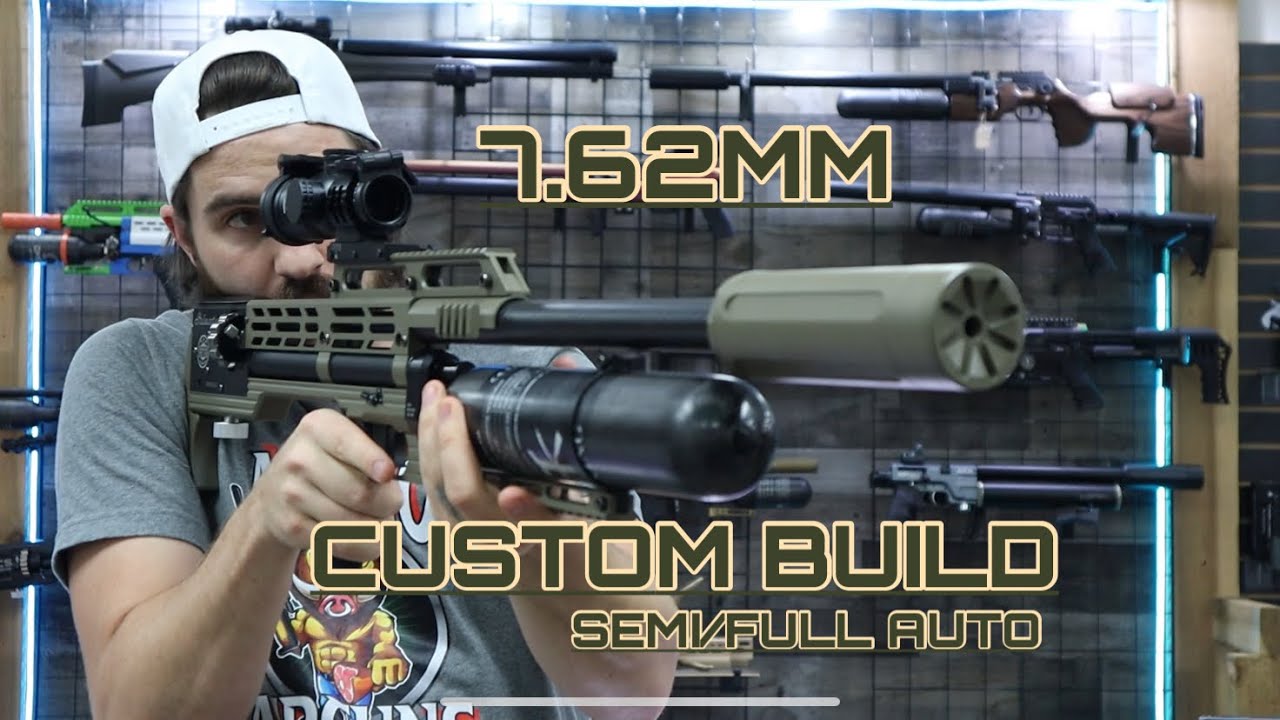 #AirfunCustoms 7.62mm Semi/Full-Auto Airgun | Western Sidewinder Custom Build
