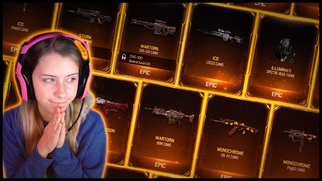 ALL THE EPICS! 40+ Rare Supply Drop Opening (Black Ops 3 Supply Drops) 