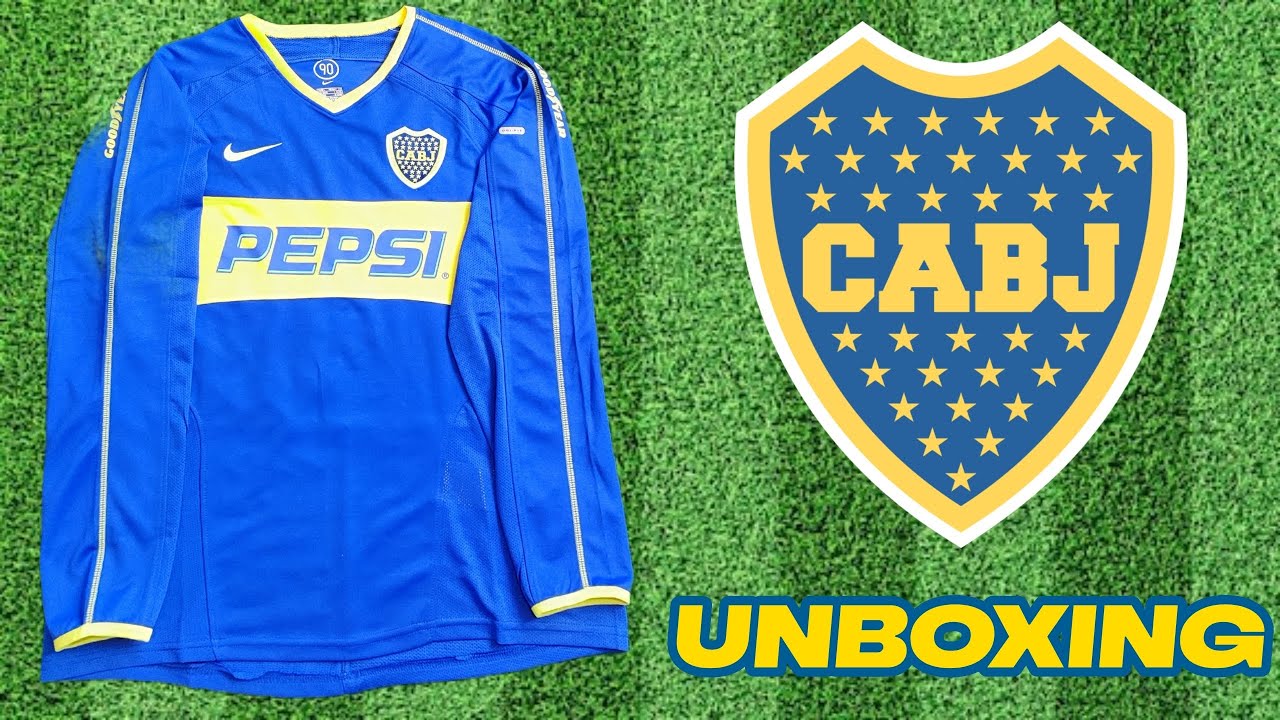 🇦🇷⚽ UNBOXING CAMISETA FÚTBOL - BOCA JUNIORS RETRO 2003 - TEVEZ #9 - KOKO101.COM ⚽🇦🇷