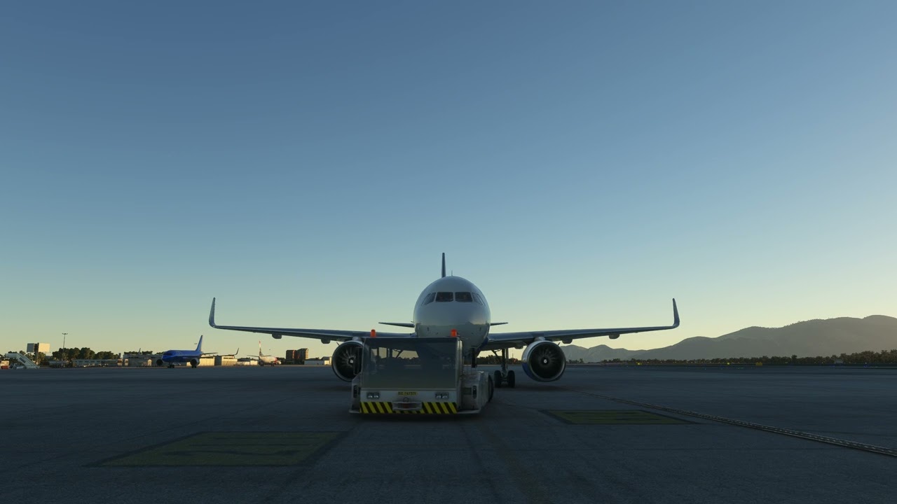 Vol RYANAIR avec météo réelle et trafic entre Palerme et Vérone LICJ LIPX A320 NEO 2K