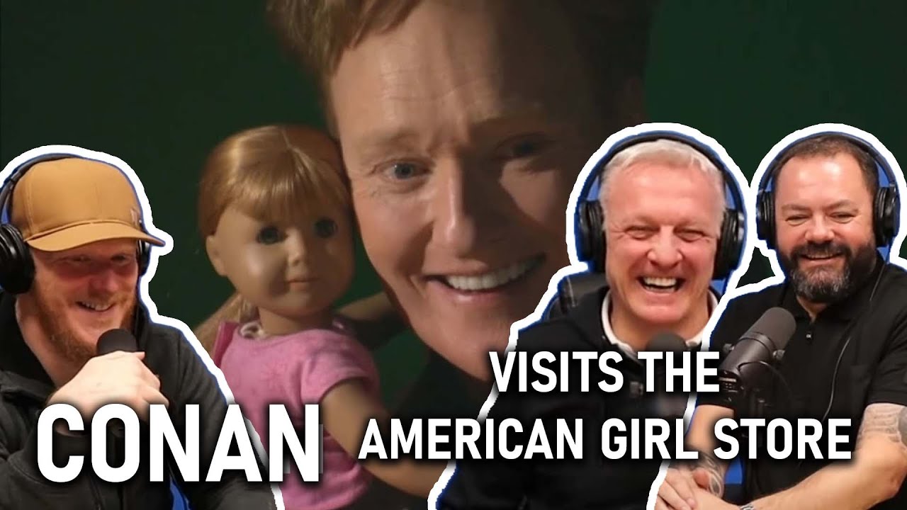 Конан посещает магазин American Girl РЕАКЦИЯ | РЕАКЦИЯ ОФИСНЫХ ПАРНЕЙ!!