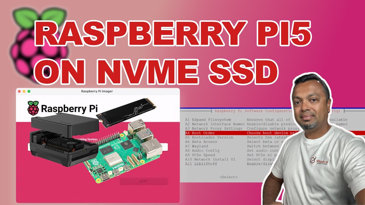 Configure Raspberry Pi 5 to run from NVMe SSD