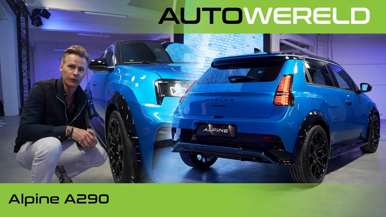 Alpine A290 — полностью электрический автомобиль, который просто необходим! Обзор от Йеруна Мула ...