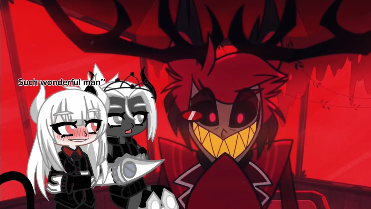 Helltaker Girls react to: (Helltaker as Alastor) 2/5