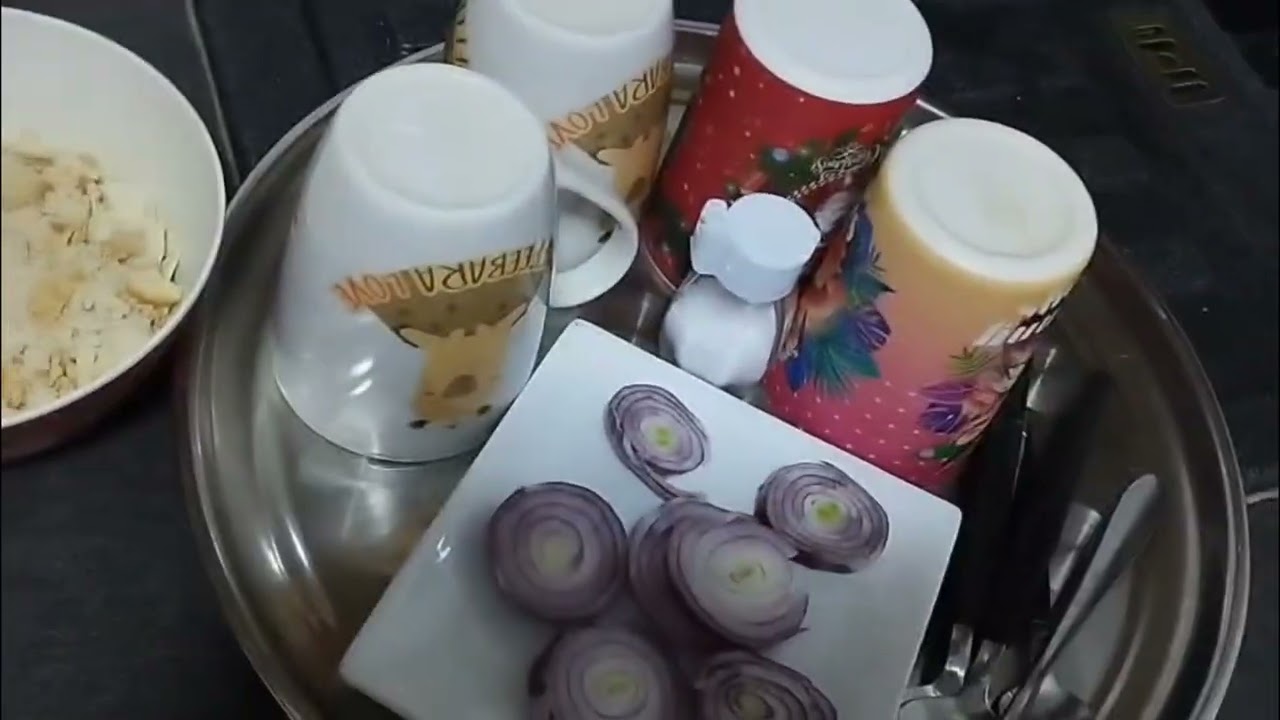 یک روز گرم دربازار  روز آلمان  برای خرید #و بعد خستگی  خیلی زیاد  پخته کردن نان بوته وطنی  درخانه ##