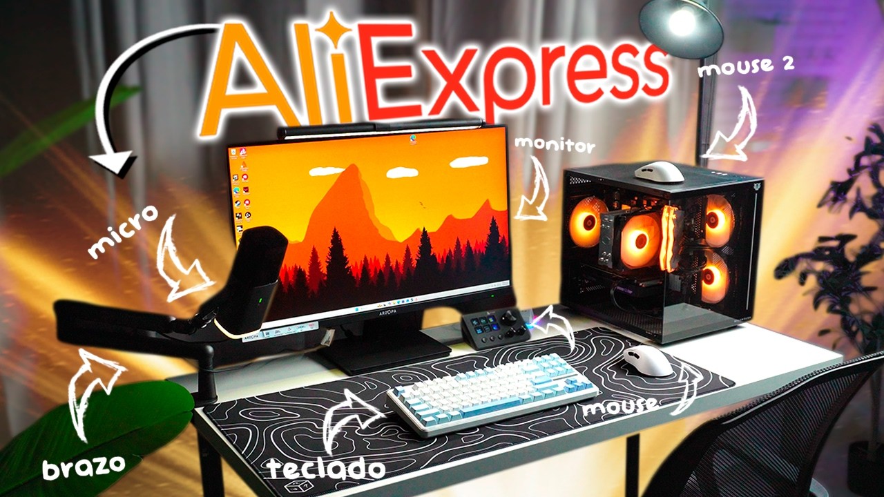 Compré Un Setup Gamer Entero En ALIEXPRESS Y…