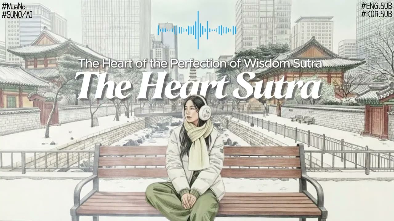 Heart Sutra | 반야심경 | 3minutes, Clear mind(Eng/Kor sub) #buddha #aimusic #kpop #buddhism | #Playlist