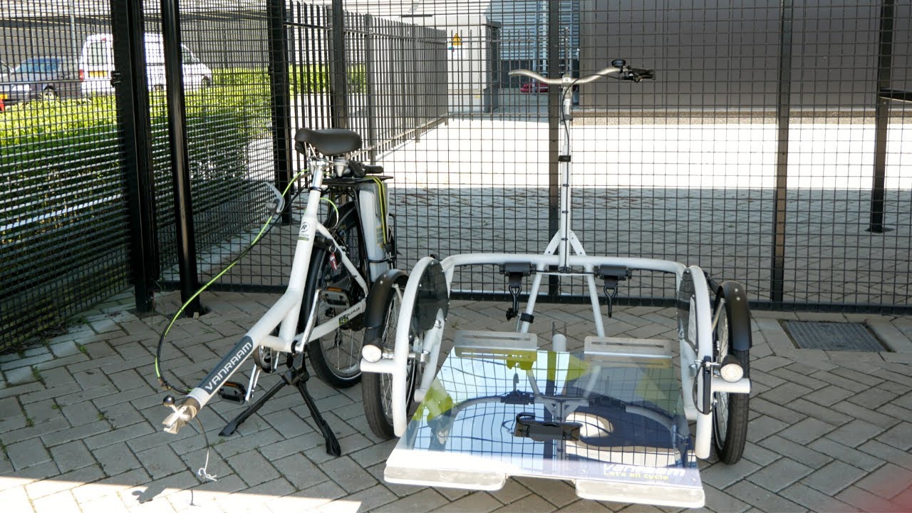 Hoe deel ik de Van Raam VeloPlus rolstoelfiets?