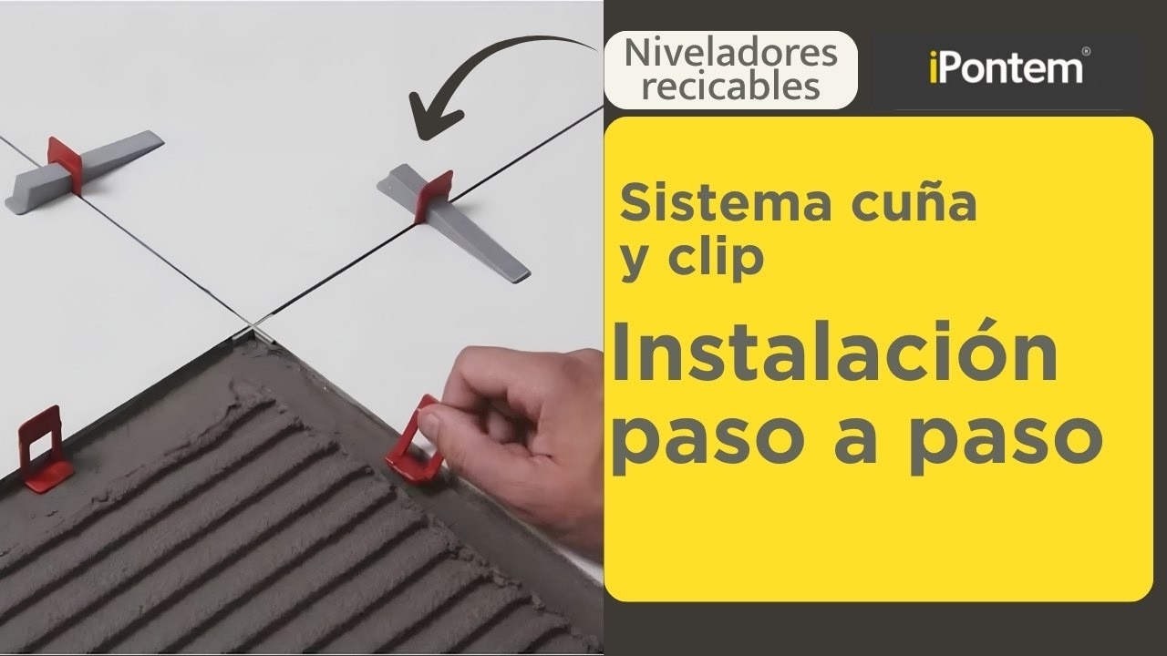 Niveladores de cer&aacute;mica  y/o porcelanatos  iPontem