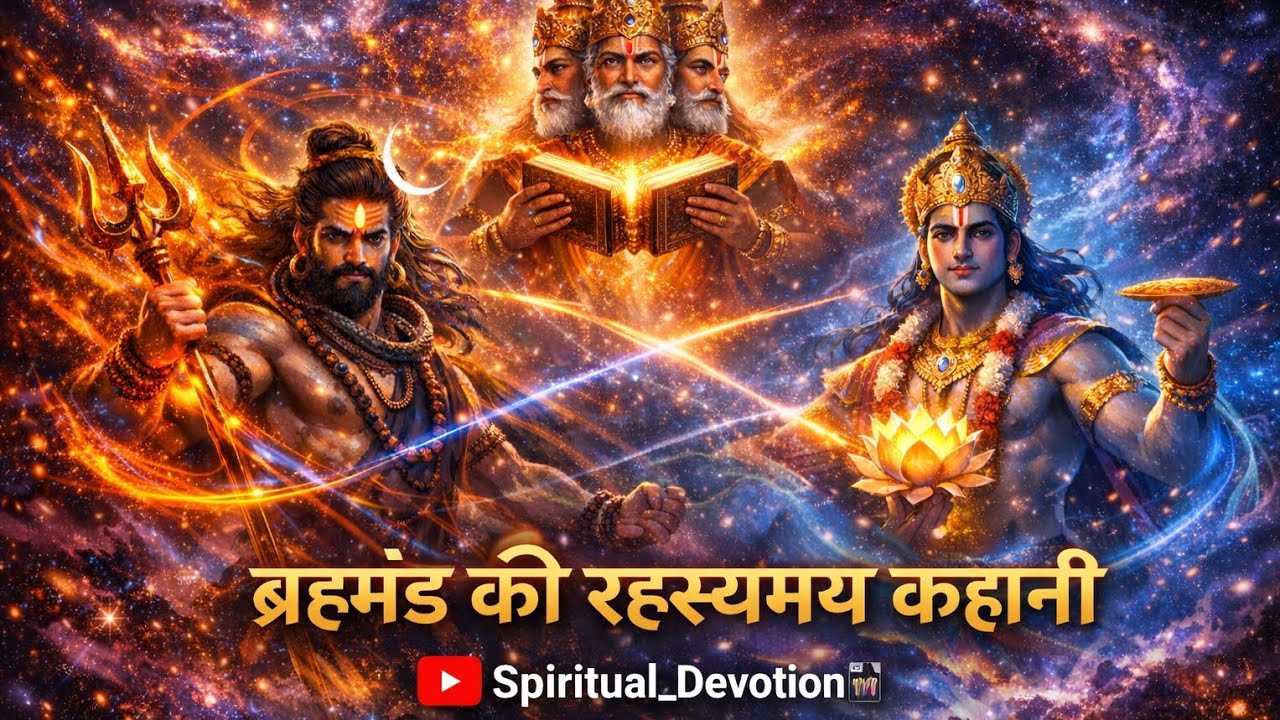 Tridev ka Sabse Bada Rahasya | Brahmand Kaise Bana? (#Mahadev #SanatanDharma)