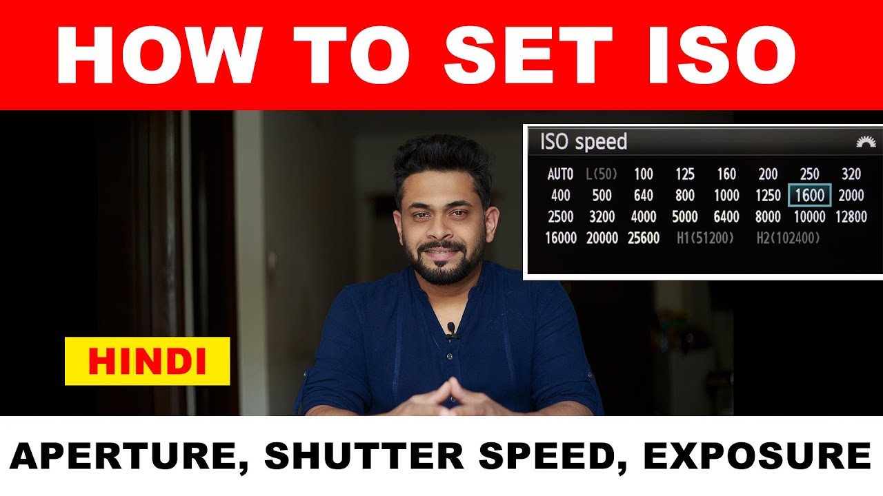 How to set the right ISO with Shutter speed and aperture | Best ISO setting in Manual mode
