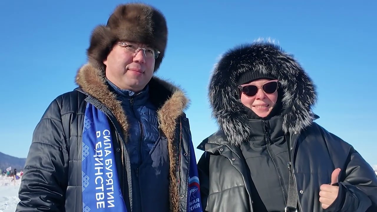 Снежная открытка 2026