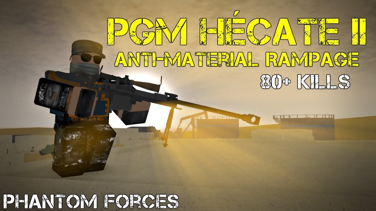 Phantom Forces: PGM Hécate II Anti-Material Rampage