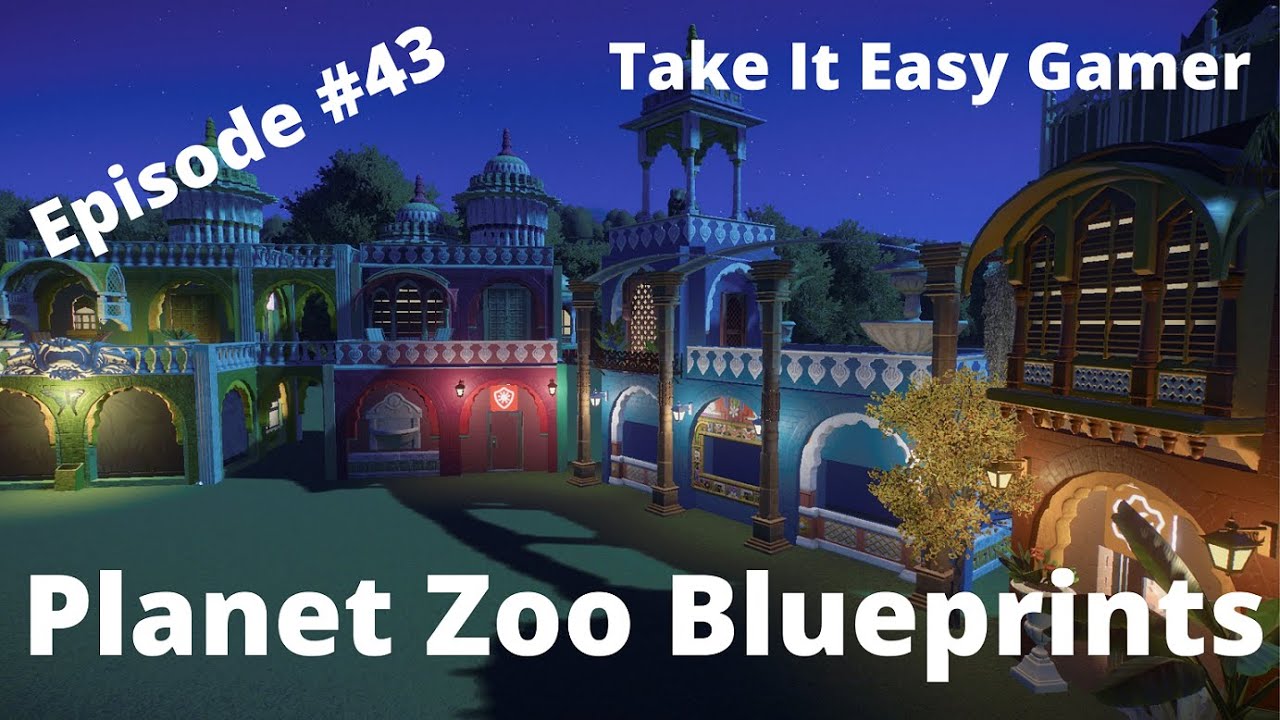 Planet Zoo -  Steam Workshop Blueprints 43- Great Build Ideas
