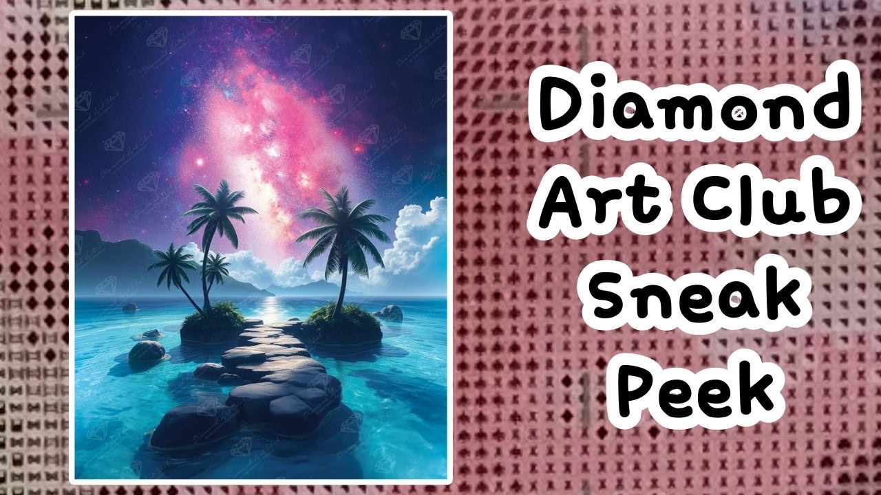 cosmic road by victoria king | diamond art club sneak peek!