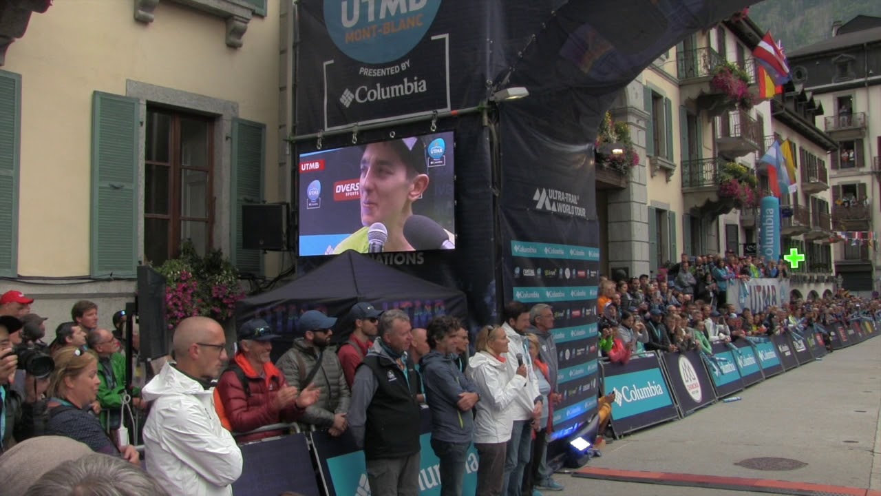 Xavier Thévenard, 2018 UTMB Champion, Finish