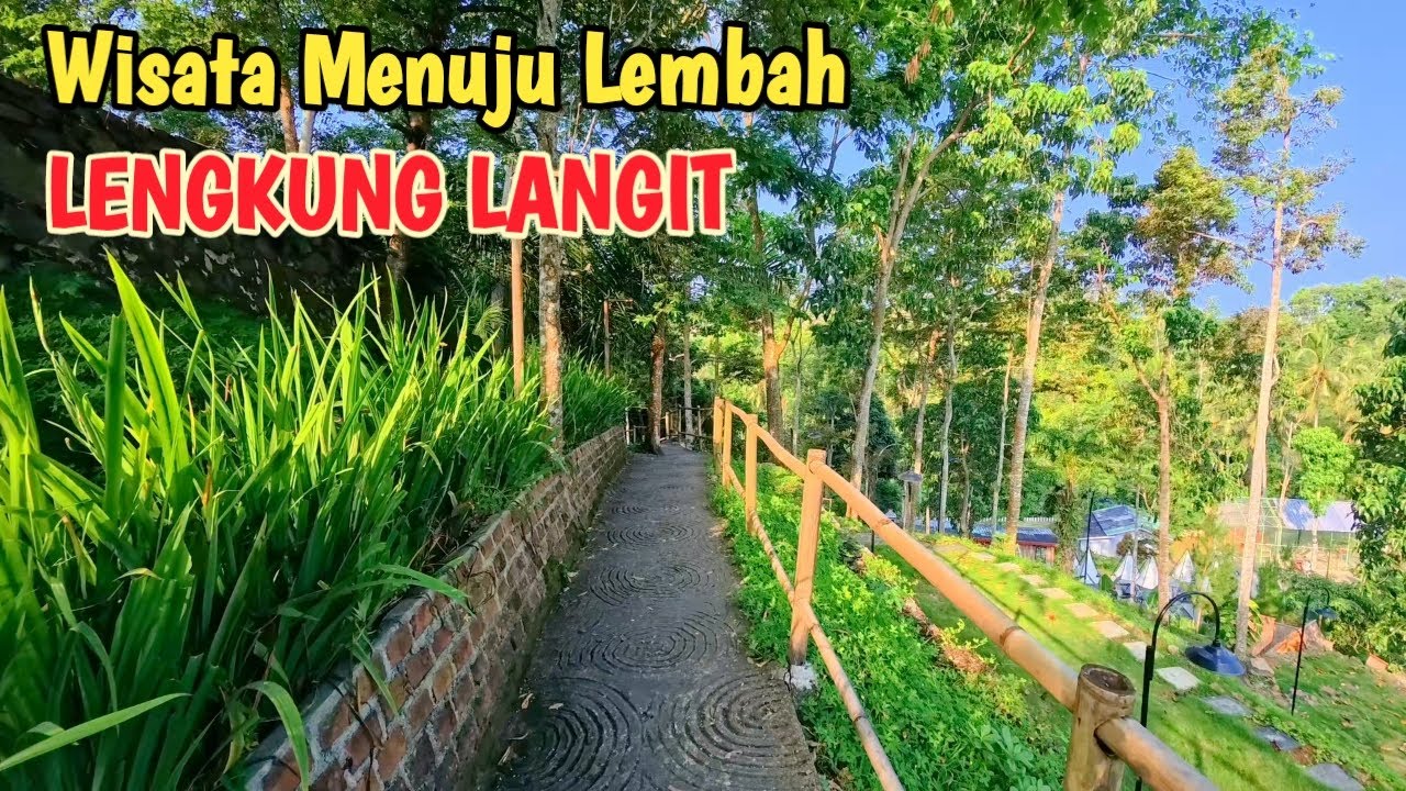 LENGKUNG LANGIT BANDAR LAMPUNG|suasana terbaru❗️Wisata Turun Ke Bawah,Menuju Lembah