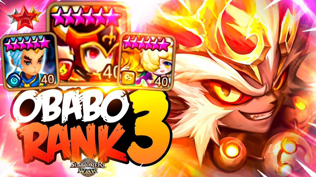 Obabo Shows His REAL POWER and Goes to WORLD RANK 3 - Summoners War
