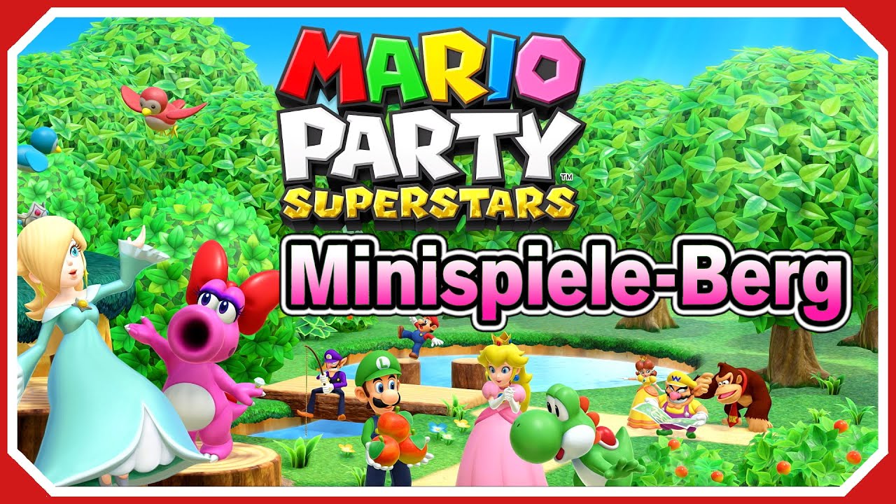 🔴 Mario Party Superstars Minispiele-Berg mit Community, Woodys Wald Nintendo Deutsch LIVESTREAM