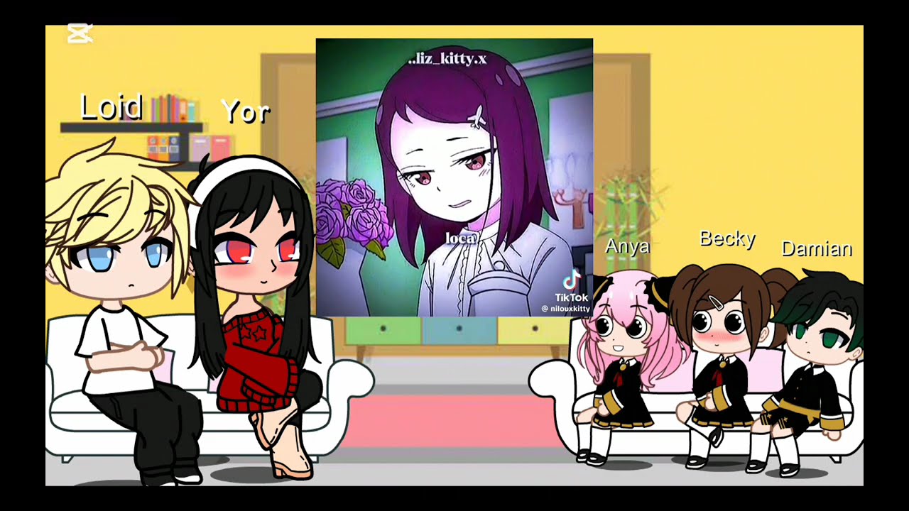 Spy x family reacciona a tik toks/•°meli cat 28°•