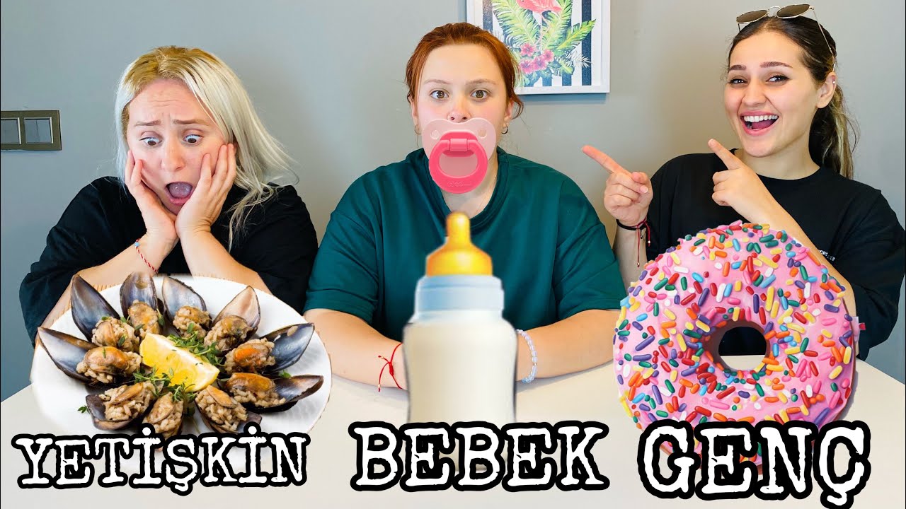 BEBEK , GENÇ veya YETİŞKİN YEMEK YARIŞMASI !? aslı ca