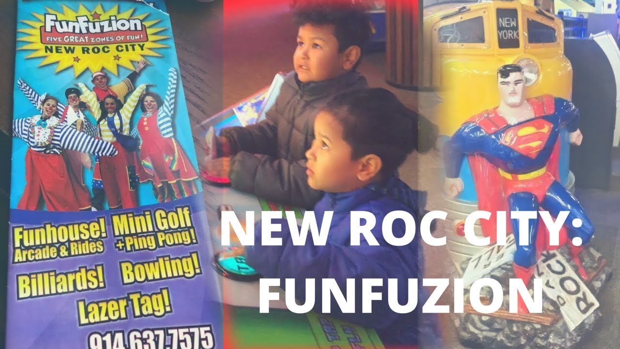 New Roc City : FunFuzion ( 5 Great Zones of Fun)/ Indoor Amusement Park/