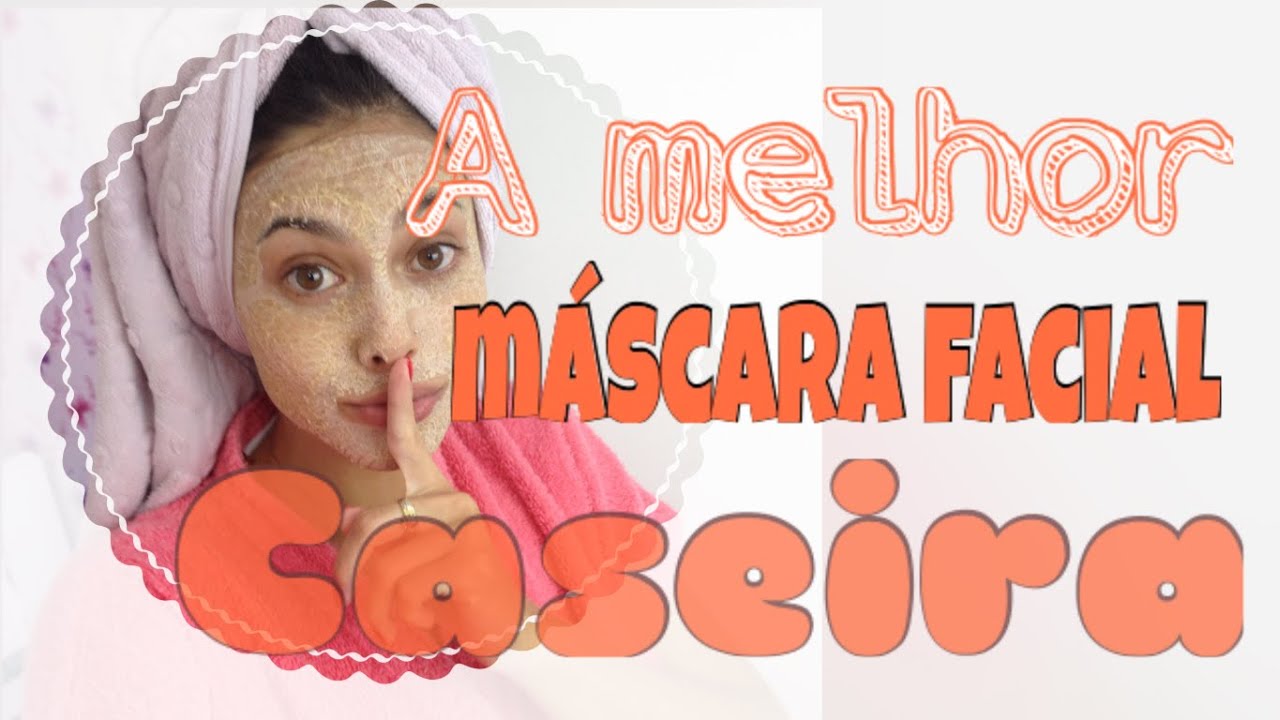 A melhor máscara facial do MUNDO (receita caseira)