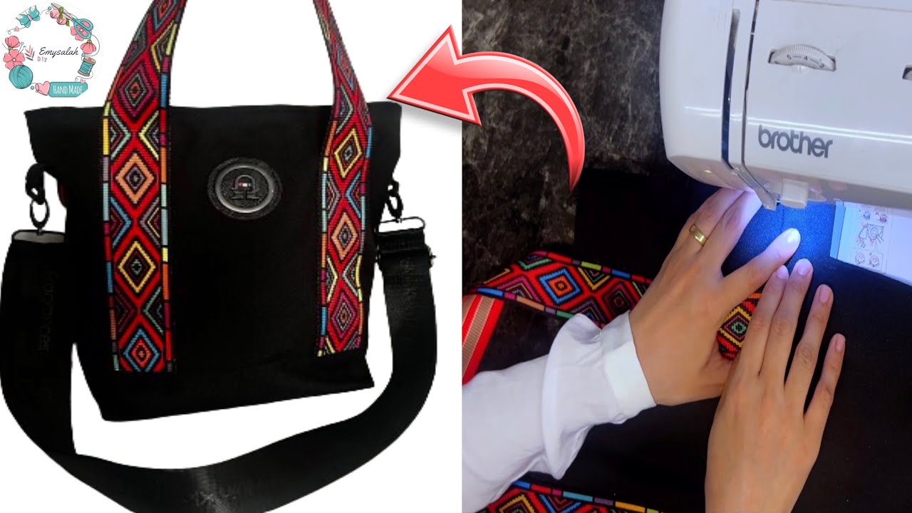كيفية صنع حقيبه يد او كتف 👜صنع شنطة خروج من الصفر خطوة بخطوة