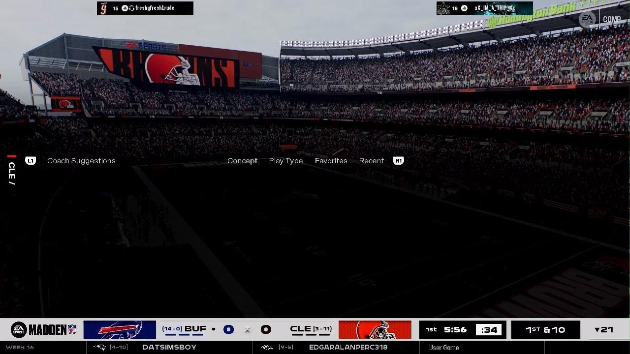 Madden NFL 26 vs a pro