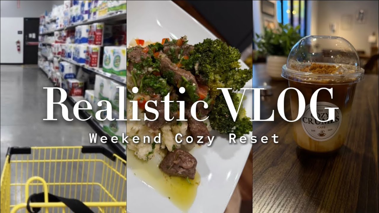 A Cozy Weekend in My Life | Night Shift Balance,Cozy Errands,Cooking & More
