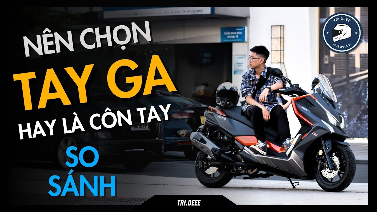 ĐI PHƯỢT ĐƯỜNG DÀI, NÊN MUA XE TAY GA HAY CÔN TAY? | TRÍ ĐÊ MOTOVLOG