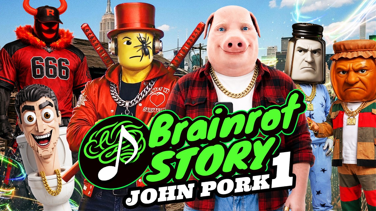 🇦🇺🧠John Pork & Sammy &ndash; 「🎼steal a moment of your fear📱🐷」Steal a Brainrot Rap 🎧