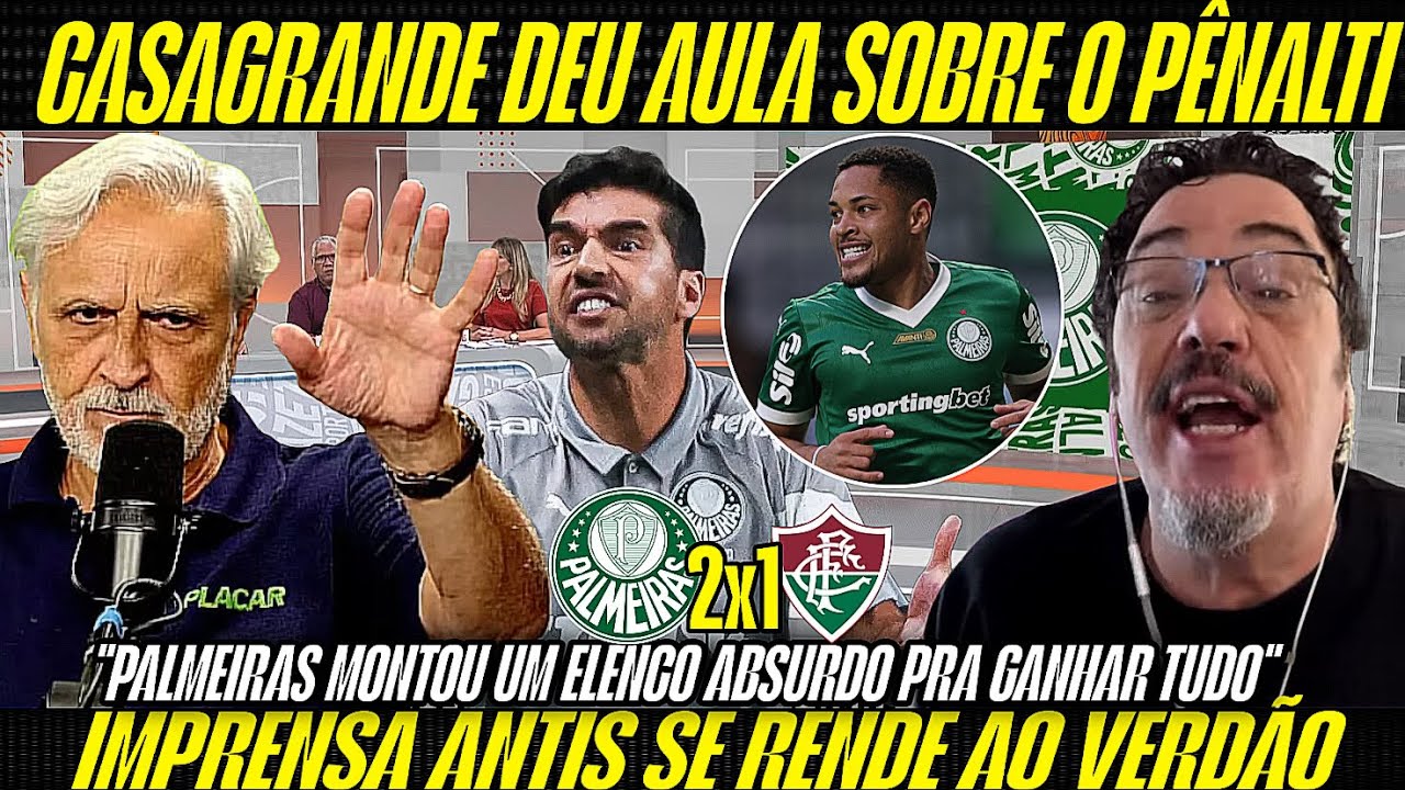 PALMEIRAS NÃO PERDOA FAZ IMPRENSA ANTI RASGAR ELOGIOS E TREMER APÓS SER LÍDER! NOTÍCIAS DO PALMEIRAS