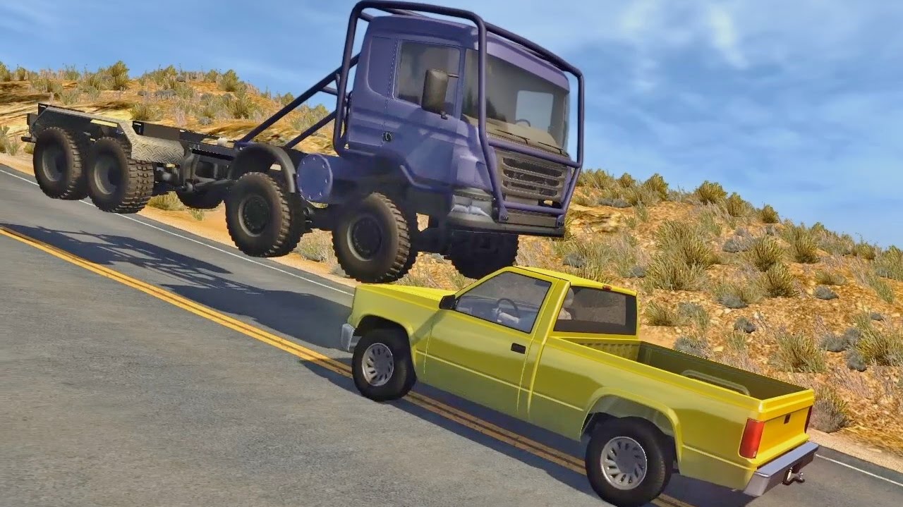 BeamNG Drive EXTREME CRASHES #28