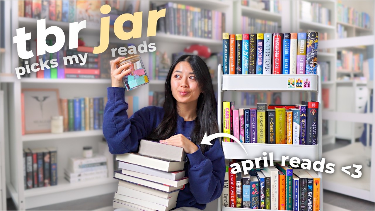 *TBR JAR* chooses my April reads 📚⭐️🌸